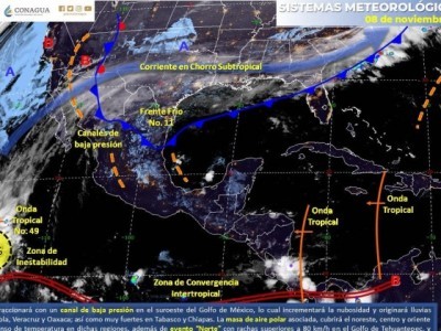 <a href="/noticias/pronostican-baja-probabilidad-de-lluvias-durante-el-fin-de-semana">Pronostican baja probabilidad de lluvias durante el fin de semana</a>
